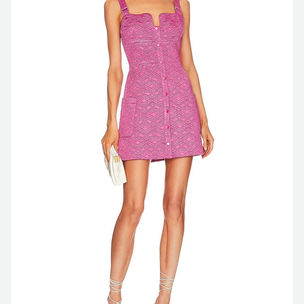 Alexis pink mini dress